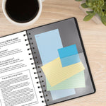 2026 AT-A-GLANCE Contemporary 5" x 8" Weekly & Monthly Planner, Faux Leather Cover, Charcoal (70-100X-45-26)