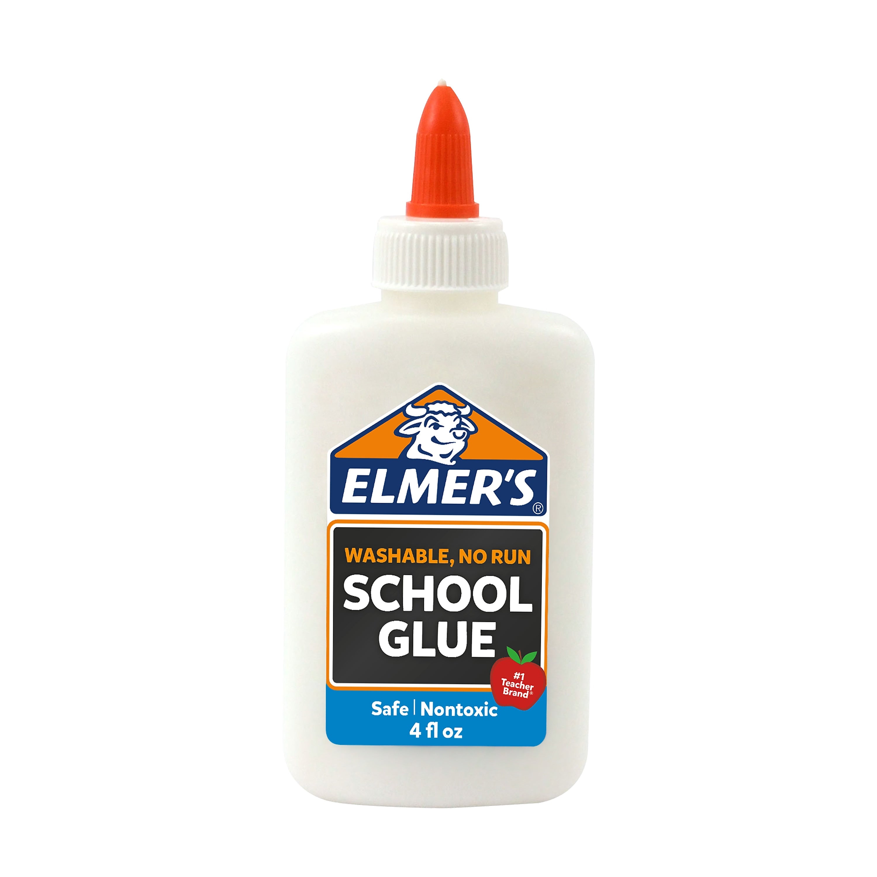 Elmer's Washable Liquid School Glue, 4 oz., White (E304)