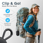 TREBLAB HD-Go Wireless Bluetooth Speaker, Waterproof, Black, Waterproof, Black