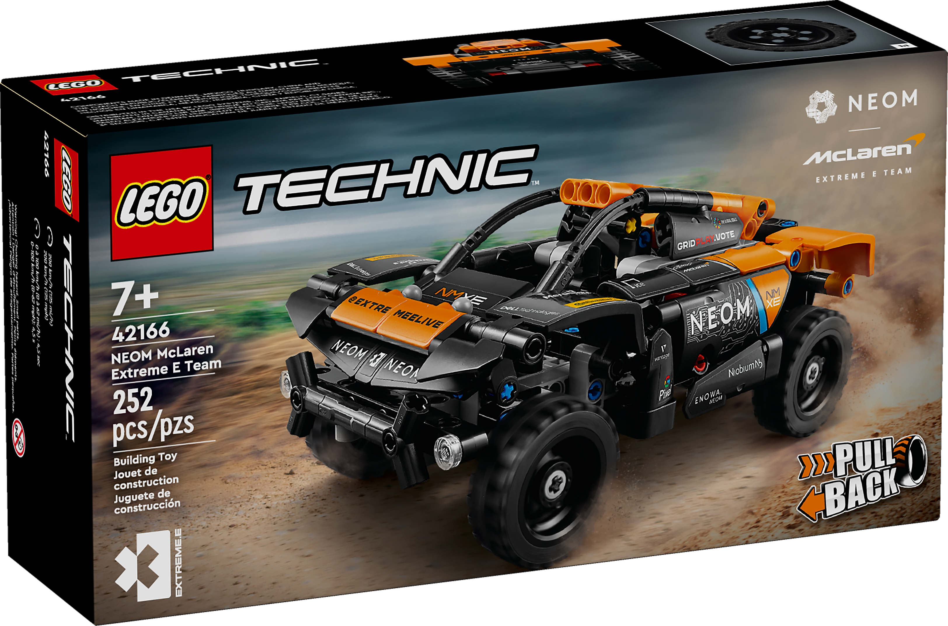 LEGO Technic NEOM McLaren Extreme E Race Car, 252 Pieces (42166)