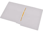 Medical Arts Press Reinforced End Tab File Folder, Straight Cut, Letter-Size, White, 50/Box (S-09167-WHT)