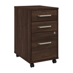 Bush Business Furniture Vista 3 Drawer File Cabinet, Black Walnut (VSF116BWSU)
