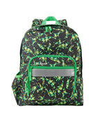 L.L.Bean Original Book Pack Kids Backpack, Small, Classic Green Dino (1000230603)
