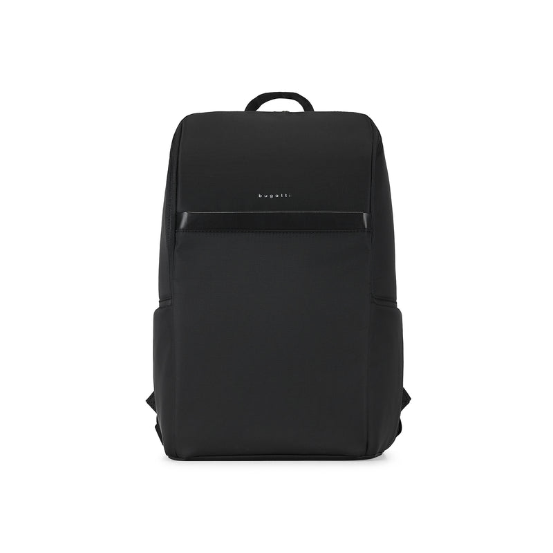 Bugatti Essential Laptop Backpack, Large, Black (BKP2705BU-BLACK)