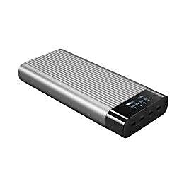 Hyper Products USB-C Power Bank, 27000 mAh, Silver (HJ245B)