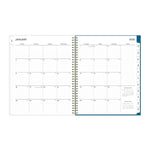 2026 Blue Sky Bakah 8.5" x 11"  Weekly & Monthly Planner, Plastic Cover, Multicolored (137261-26)