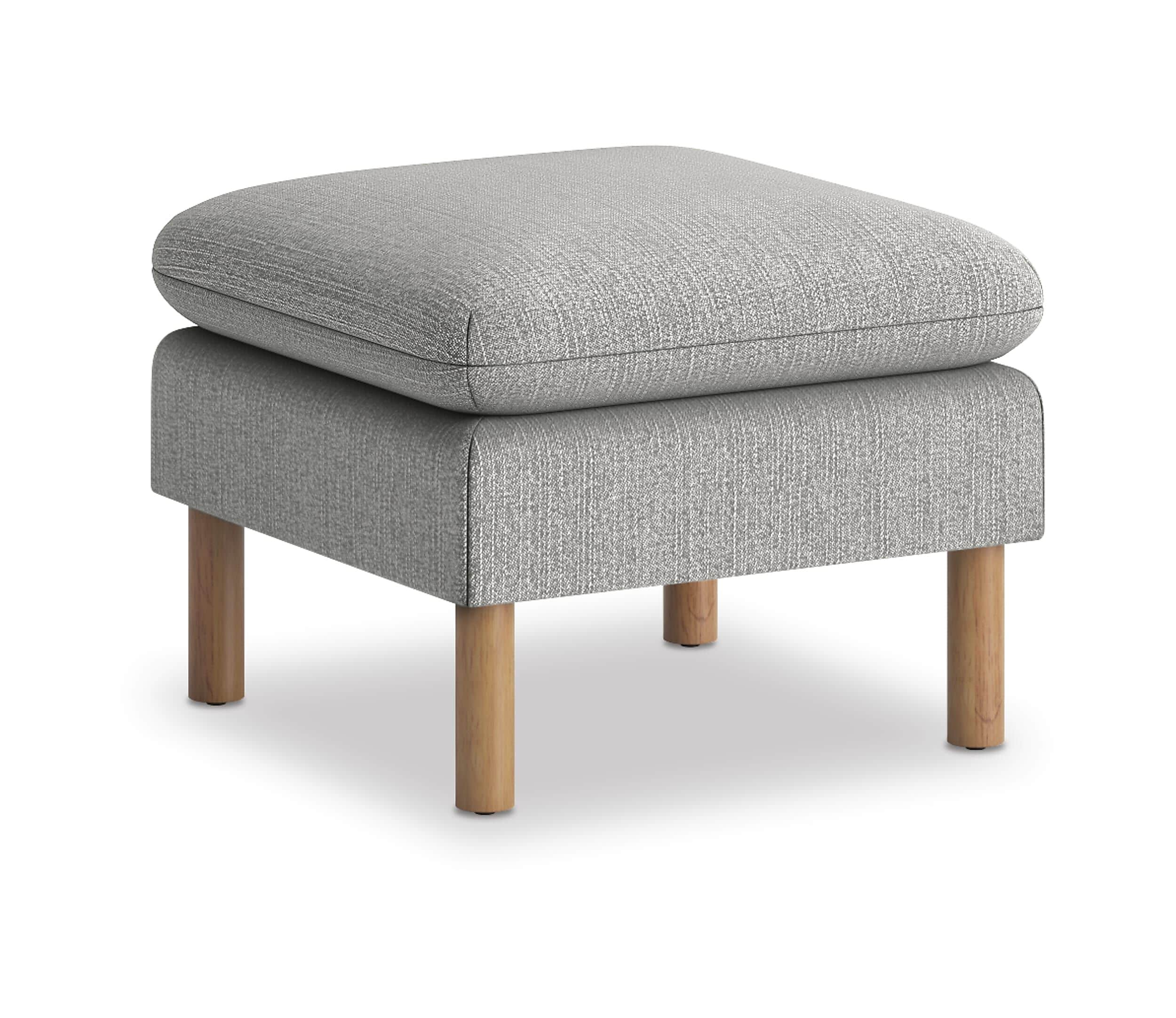 HON Parkwyn Fabric Ottoman, Gray (HVLVLOT.GRY02)