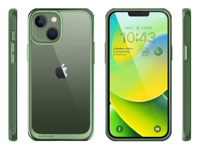 SupCase Unicorn Beetle Green Slim Case for iPhone 14 (SUP-iPhone2021/22-6.1-UBStyle-Jasper)