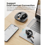 EKSAtelecom S30 Bluetooth On-Ear Headset, Black (T-QM01-01)