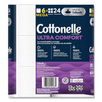 Cottonelle Ultra ComfortCare Toilet Paper, 2-Ply, White, 284 Sheets/Roll, 36 Rolls/Carton (KCM55707)