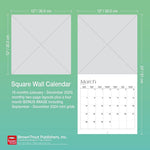 2025 BrownTrout Astronomy 12" x 12" Monthly  Wall Calendar (9781975476519)