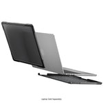 SaharaCase Raider Series 16" Laptop Case, Shock Absorbing, Black/Clear (LT00044)