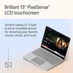 Microsoft Surface 13" Touchscreen Laptop, Copilot+ PC, Snapdragon X Plus, 16GB RAM, 512GB UFS, Windows 11, Platinum (EP2-33462)