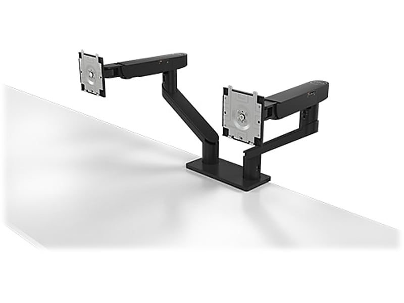 Dell Adjustable Dual Monitor Arm, Up to 27", Black (DELL-MDA20)