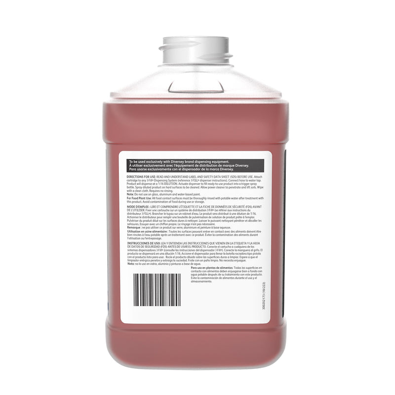 Spitfire SC Multipurpose Cleaner for Diversey J-Fill, Pine, 2.5 L / 2.64 U.S. Qt., 2/Carton (95892221)