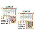 Carson Dellosa Education Grow Together Calendar Bulletin Board Set, 2 Sets/Bundle (CD-110565-2)
