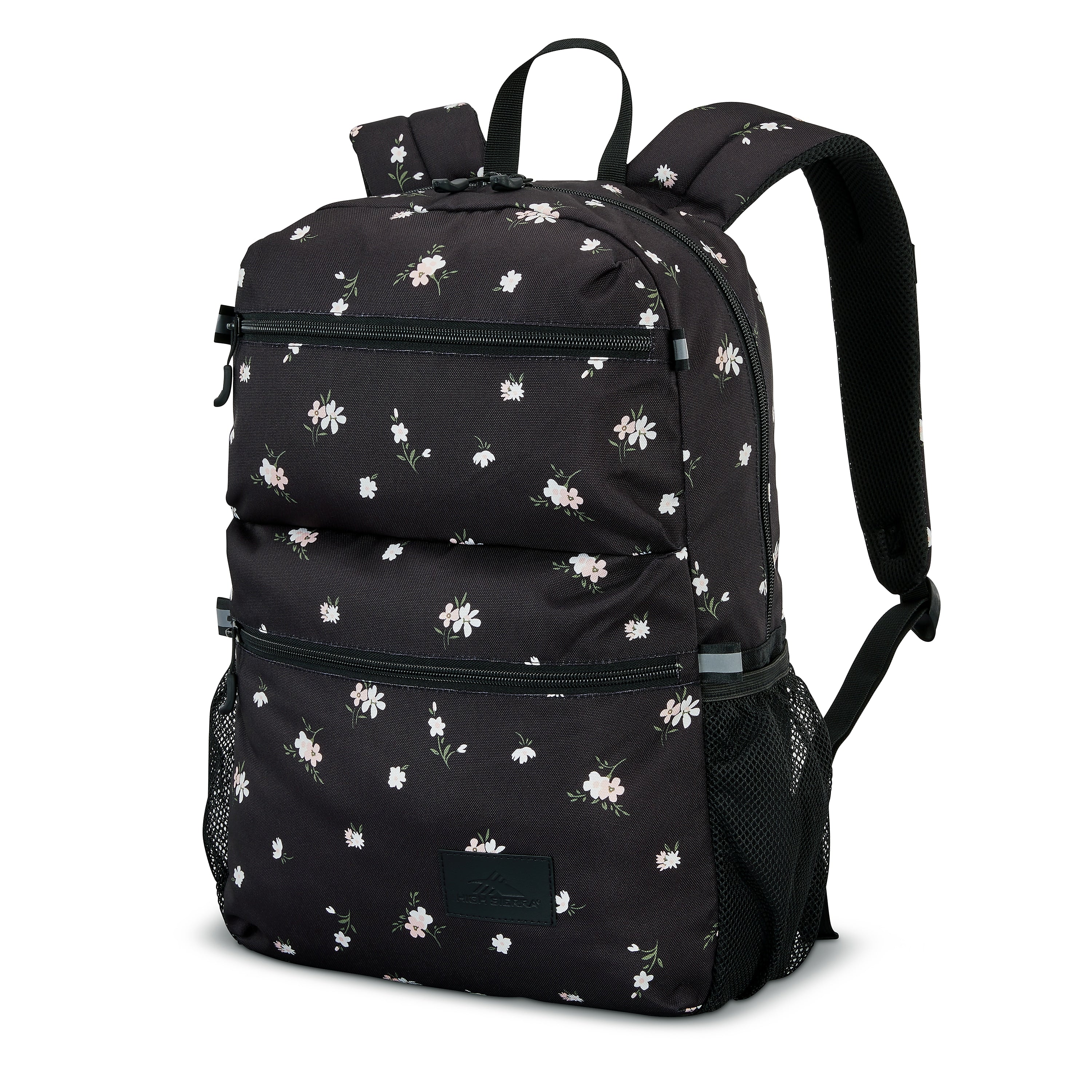 High Sierra Everclass Laptop Backpack, Medium, Floral/Black (150917-A628)