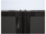 Versare The Room Divider 360 Freestanding Folding Portable Partition, 82"H x 300"W, Ocean Fabric (1182915)