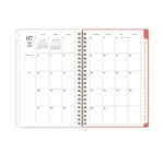 2025-2026 Blue Sky Sincerely Jules Rosie 5" x 8" Academic Weekly & Monthly Planner, Plastic Cover, Multicolored (155340)