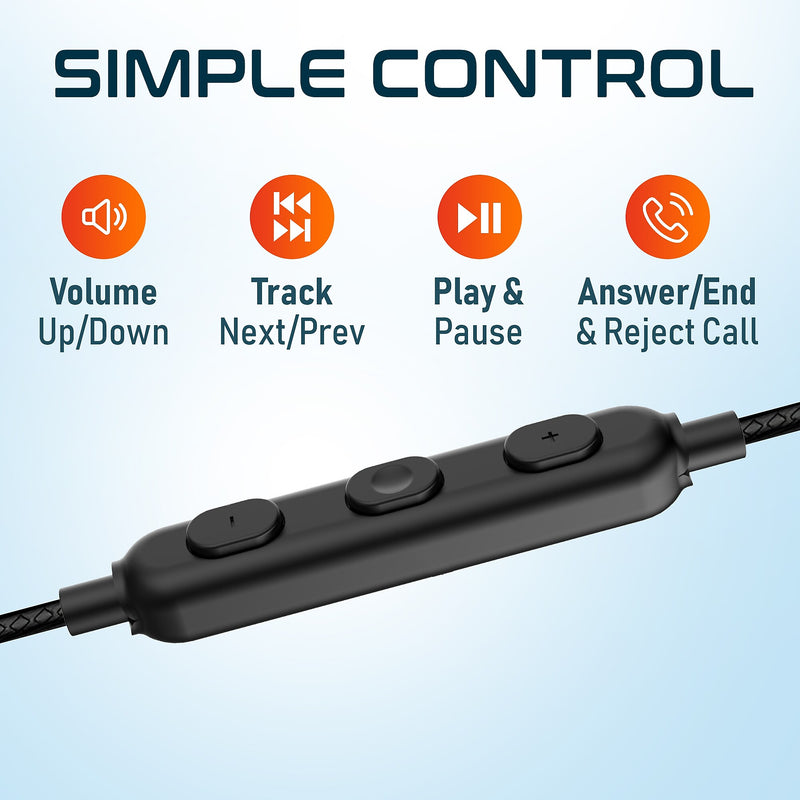 Delton 24EC Stereo Earbuds, USB Type-C (DWH24EC)