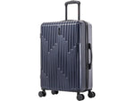InUSA Drip 24" Hardside Suitcase, 4-Wheeled Spinner, TSA Checkpoint Friendly, Blue (IUDRI00M-BLU)
