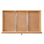 iDESIGN Plastic Deep Drawer Dividers, Clear, 2/Set (27929M2)