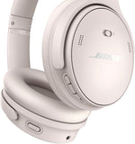 Bose QuietComfort Wireless Active Noise Cancelling Over-the-Ear Headphones, White Smoke (884367-0200)
