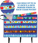Carson Dellosa Education Deluxe Border and Bulletin Board Storage, 2 Pieces