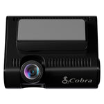 Cobra SC 250R Front 4K Smart Dash Cam with 1080p Rear Accessory Cam, GPS, Wi-Fi & microSD Card, Black (SC250R)