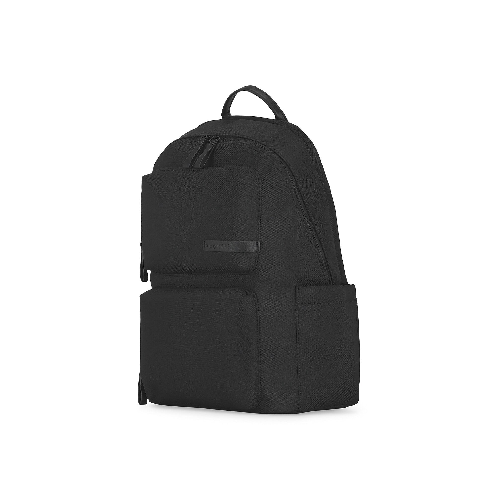 Bugatti Madison Laptop Backpack, Medium, Black (BKP2540BU-BLK)