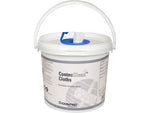 Contec ContecClean Polypropylene Replacement Bucket with Lid and Handle, White, 6/Case (PRCN0007)