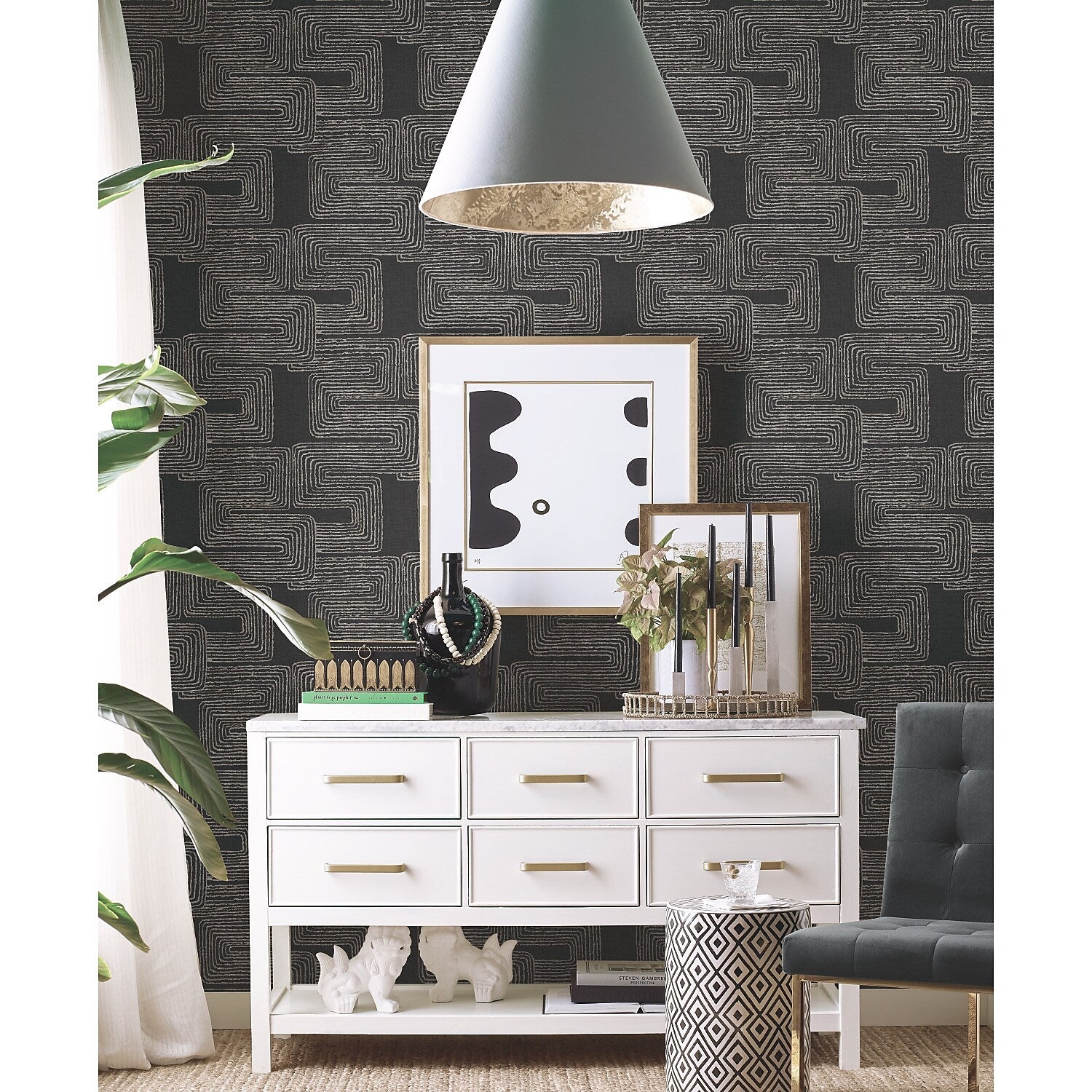 York Wallcoverings Zulu Signature Peel and Stick Wallpaper (RMK12216PL)