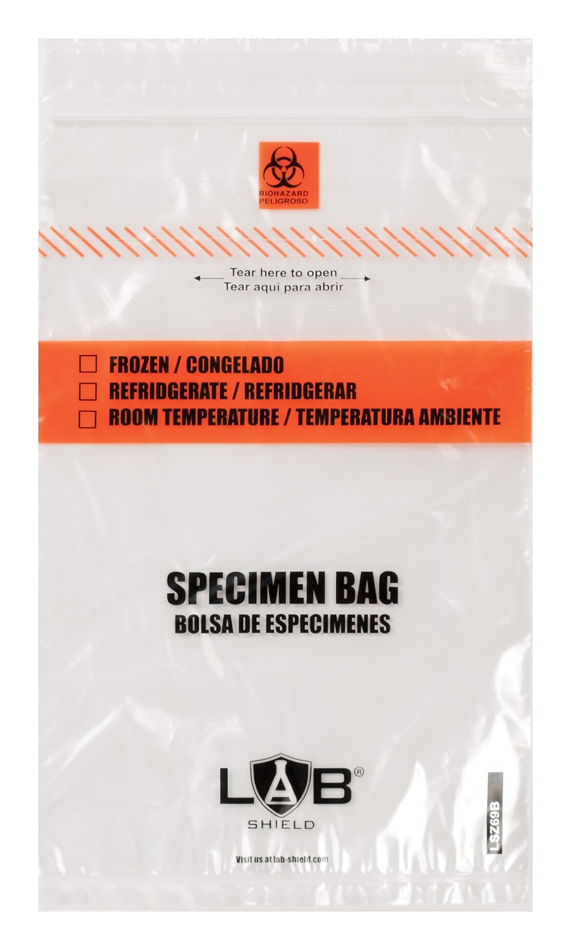 Document Pouch 6" x 9" Reclosable Zip Closure, Qty 1000/ct