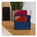 Boogie Board VersaNotes 3-Compartment Fabric Note Holder, Blue (IMVVND02B0001)
