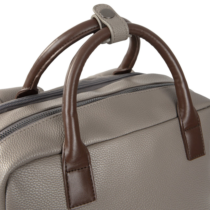 Bugatti Contrast Laptop Backpack, Medium, Grey (BKP2466BU-GREY)