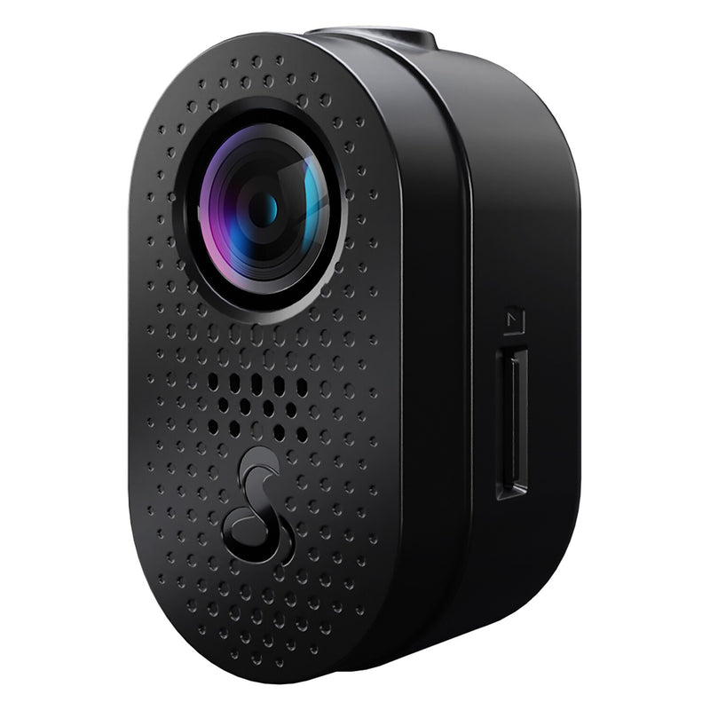Cobra SC 120 Front 1440p Smart Dash Cam with Wi-Fi and microSD Card, Black (SC120)