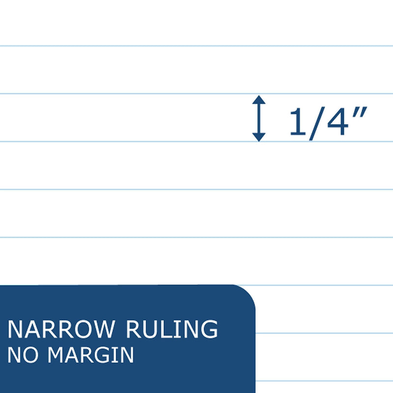 Roaring Spring Environotes 1-Subject Pocket Notebook, 3" x 5", Narrow Ruled, 60 Sheets, Gray/Silver, 48/Case (77356CS)