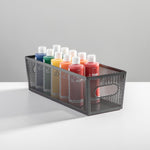 mDesign Steel Organizer, Matte Black (25991)