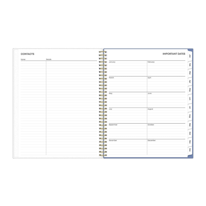 2026 Blue Sky Cocorrina 8.5" x 11"  Weekly & Monthly Planner, Plastic Cover, Multicolored (143696-26)