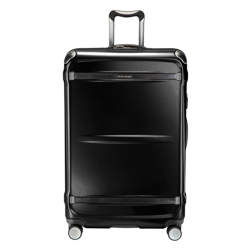 Ricardo Beverly Hills Rodeo Drive 2.0 28" Hardside  Suitcase, 8-Wheeled Spinner, Black (098-29-BLK-4VP)