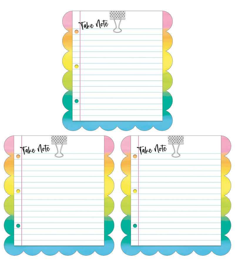 Carson-Dellosa Take Note Notepad Set, Multicolored (145401)