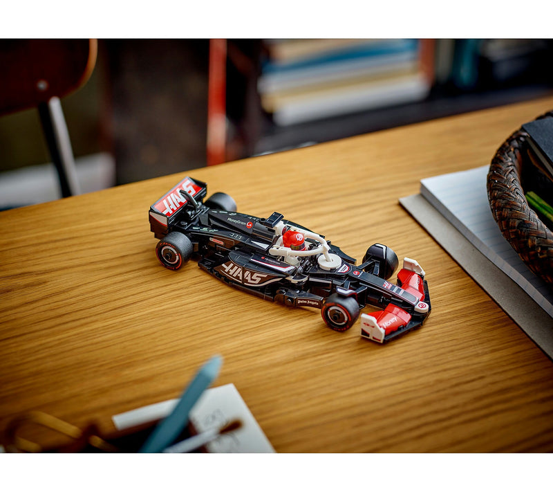 LEGO Speed Champions MoneyGram Haas F1 Team VF-24 Race Car, 242 Pieces (77250)