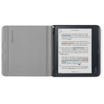 Kobo Libra Color Vegan Leather 7" Notebook SleepCover for Kobo Libra Color eReader, Black (N428-AC-BK-N-PU)