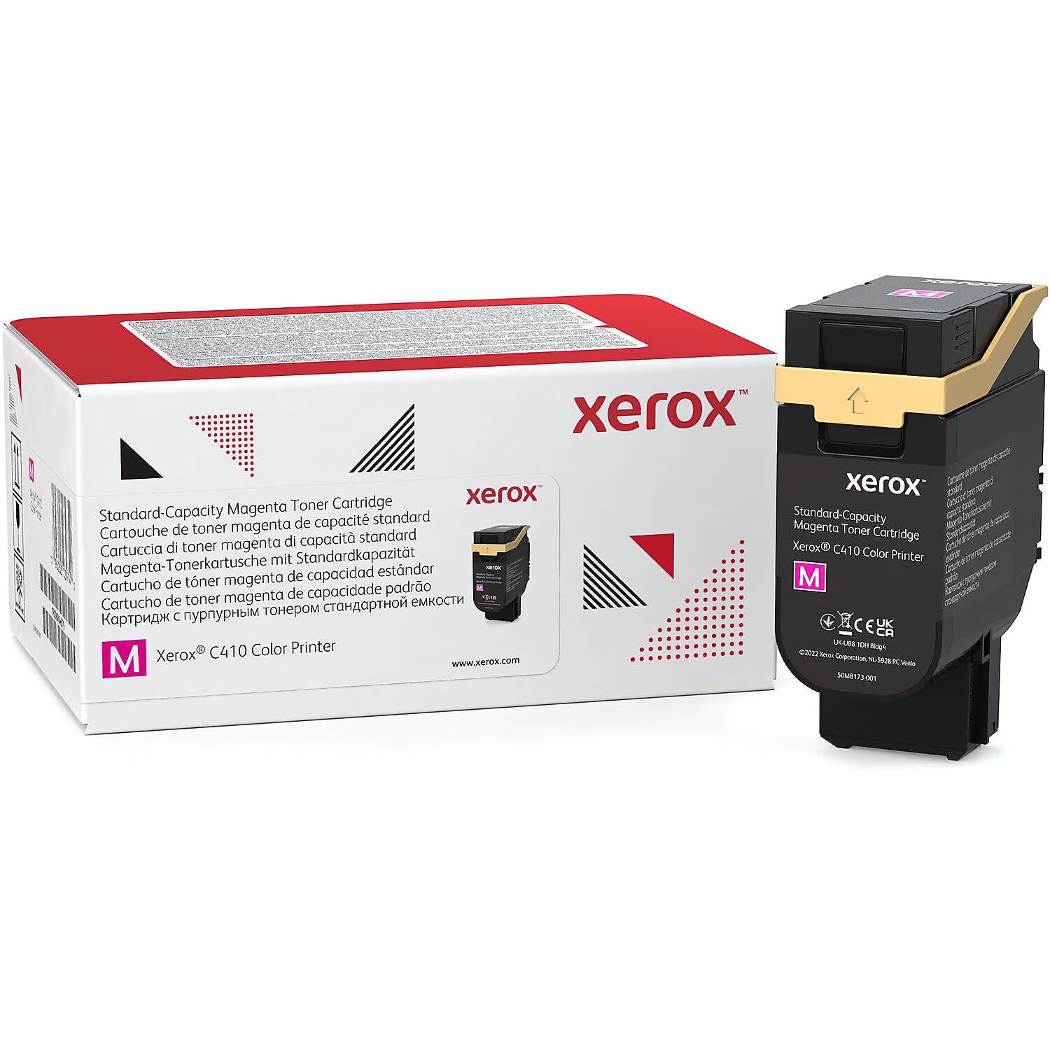 Xerox 006R04679 Magenta Standard Yield Toner Cartridge, Page Yield Per Cartridge Up to 2,000 Pages