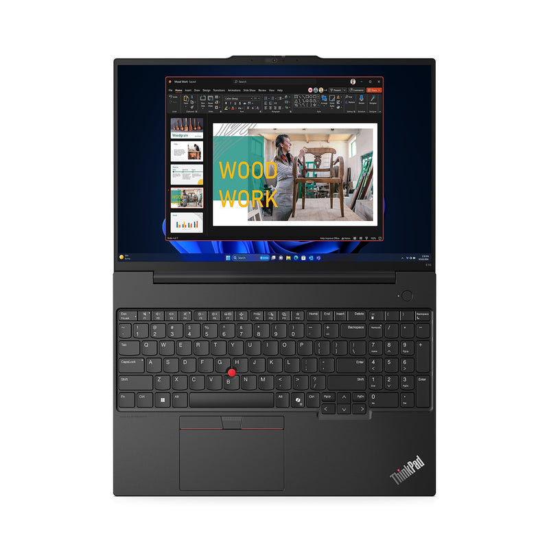 Lenovo ThinkPad E16 G2 16" AI Laptop, Intel Core Ultra 5 125U, 16GB RAM, 1TB SSD, Windows 11 Pro (21MAS0BV00)
