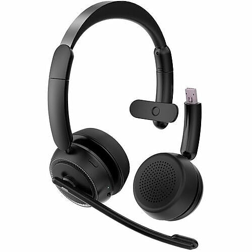 4XEM Interchangeable Wireless Noise Canceling Bluetooth Stereo Headset, USB-C (4XWLHSM109)