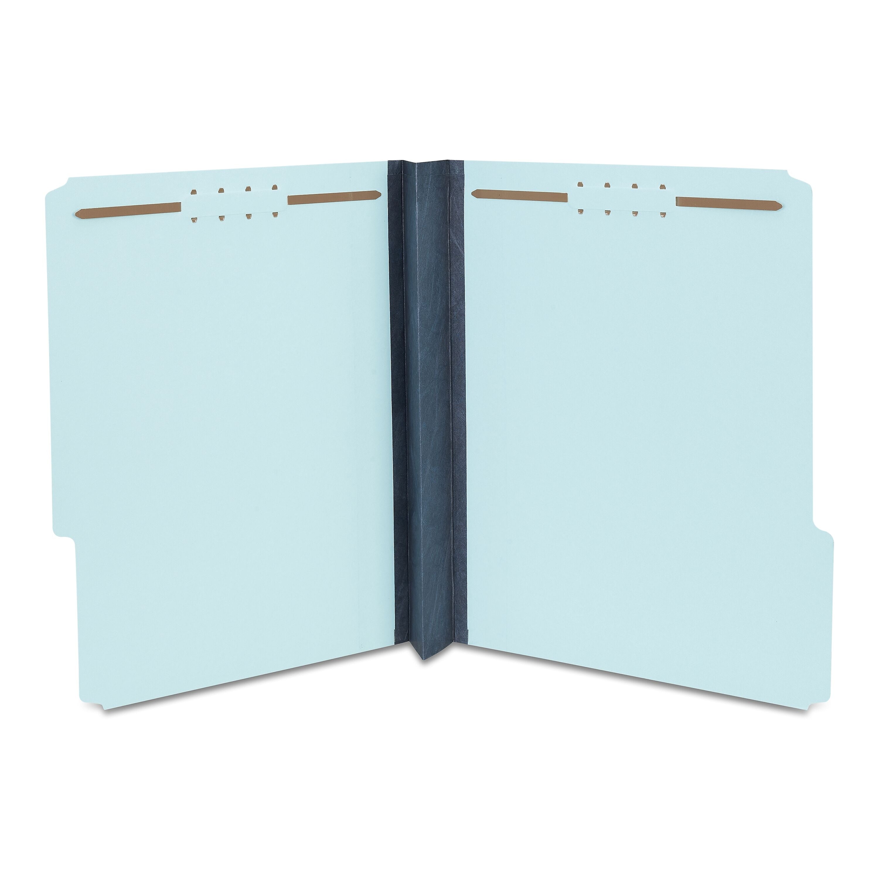 Staples® 60% Recycled Pressboard Classification Folder, 3" Expansion, Letter Size, Light Blue, 25/Box (ST384869/384869)