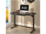 FlexiSpot EW8 48"W Rectangular Adjustable Metal Standing Desk, Black (EW8B)