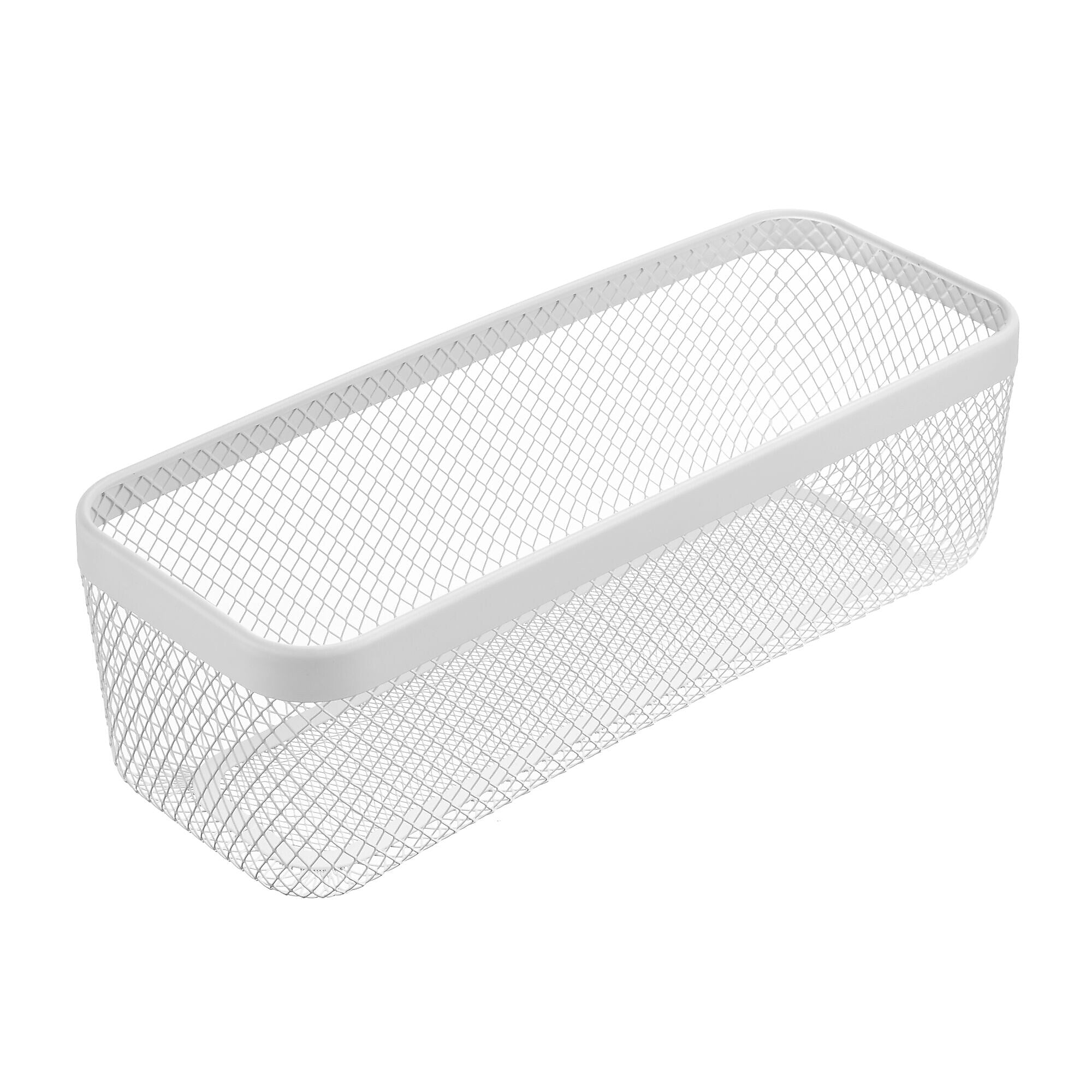 mDesign Steel Organizer, Matte White (25961)