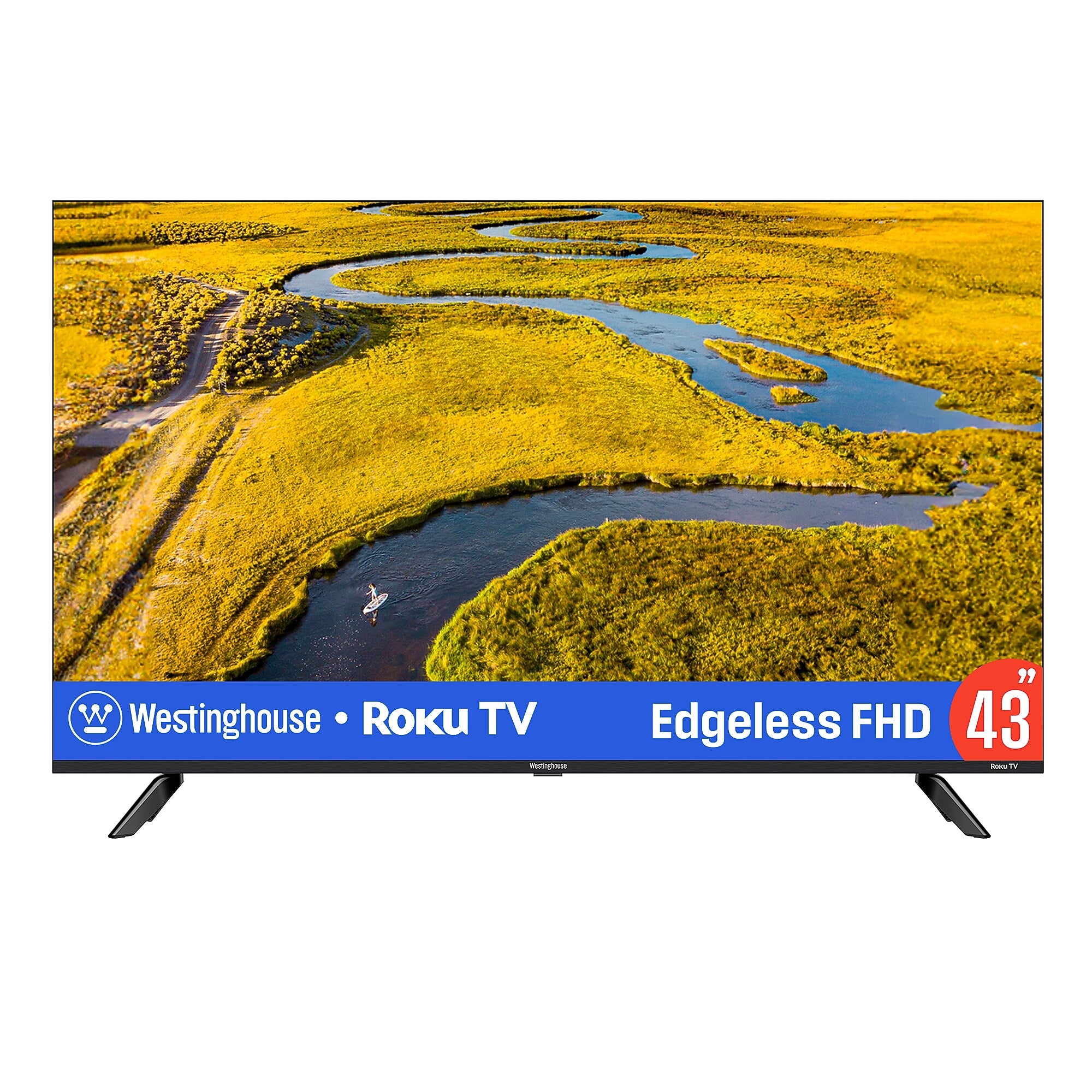 Westinghouse 43" Edgeless FHD Roku TV (WR43EX2300)